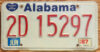 1987 Alabama vg-