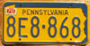 1970 Pennsylvania vg-
