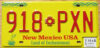 2011 New Mexico - NICE PLATE