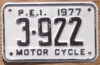 1977 Prince Edward Island motorcycle vg
