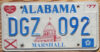 1977 Alabama vg