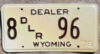 1978 Wyoming dealer mint