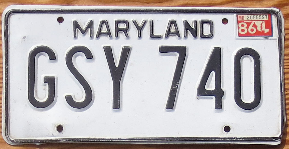 1986 Maryland gvg