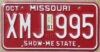 1981 Missouri vg+