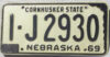1969 Nebraska vg