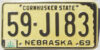 1971 Nebraska vg-ex