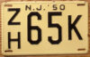 1950 New Jersey exc-