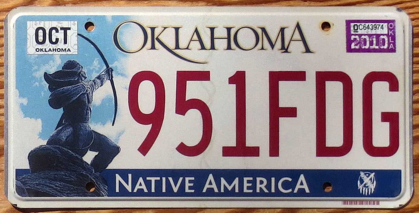 2010 Oklahoma vg+