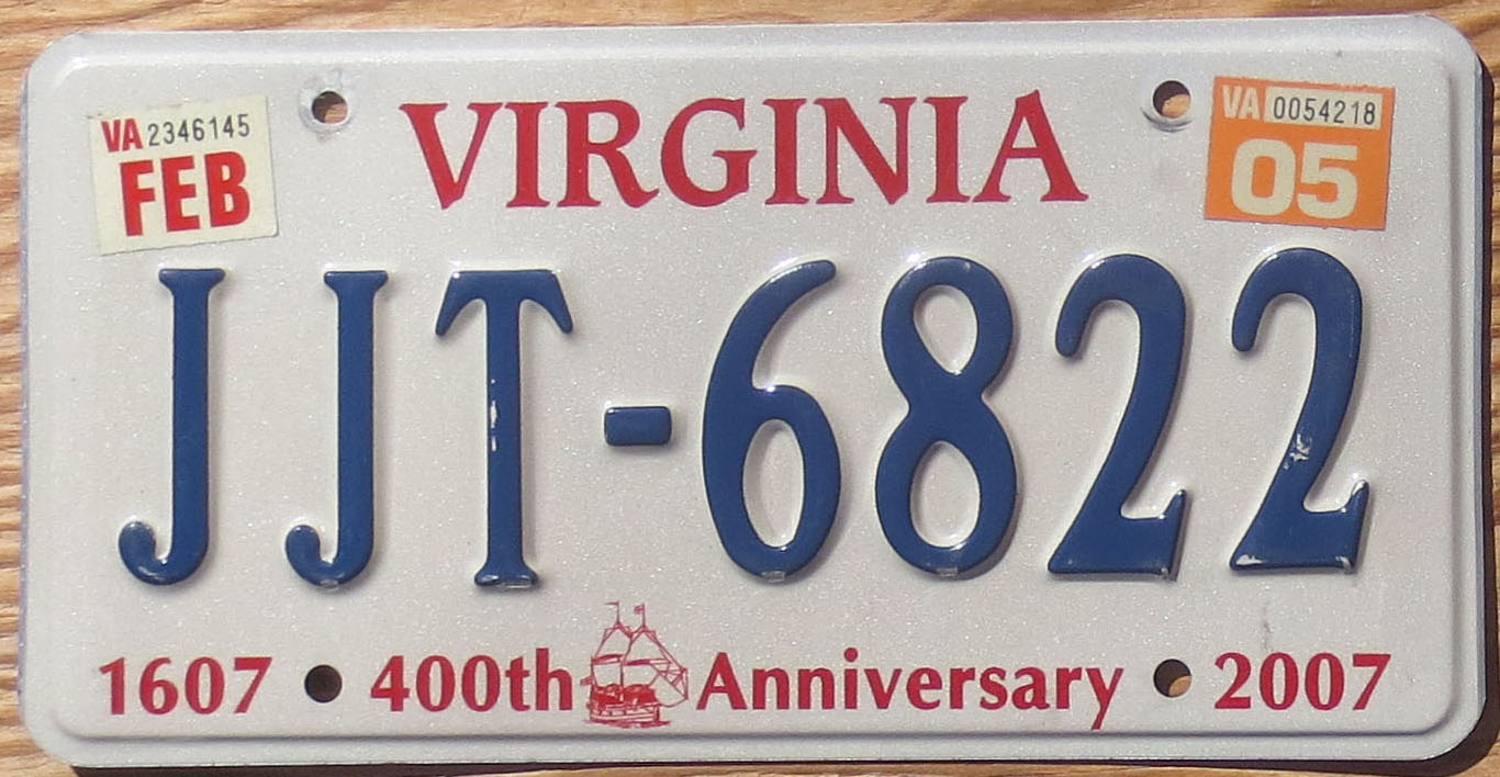 2005 Virginia Jamestown vg