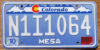 2000 Colorado denim mint NICE PLATE