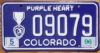 1996 Colorado Purple Heart mint