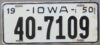 1950 Iowa vg