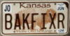 2004 base Kansas nearly mint - Clever Vanity: BAKFIXR