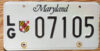 2000s vintage Maryland local government vg-