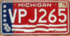 1978 Michigan vg-