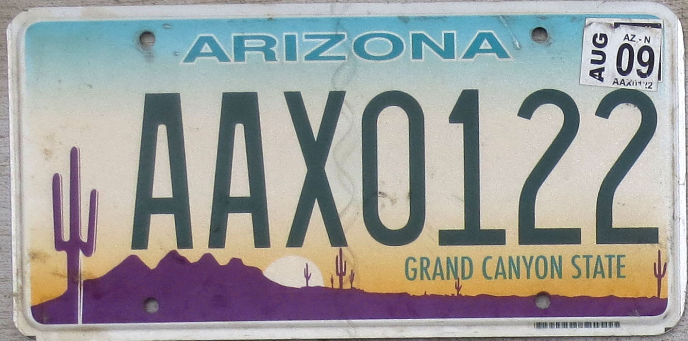 2009 Arizona vg-
