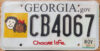 2010 Georgia Choose Life vg-
