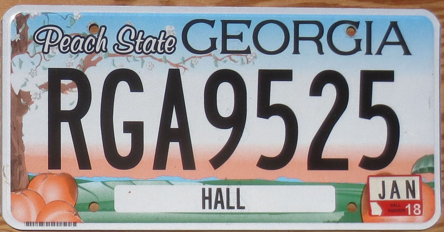 2018 Georgia - Colorful base vg-ex