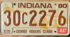 1980 Indiana vg