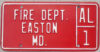 Maryland Fire Vehicle - Easton exc