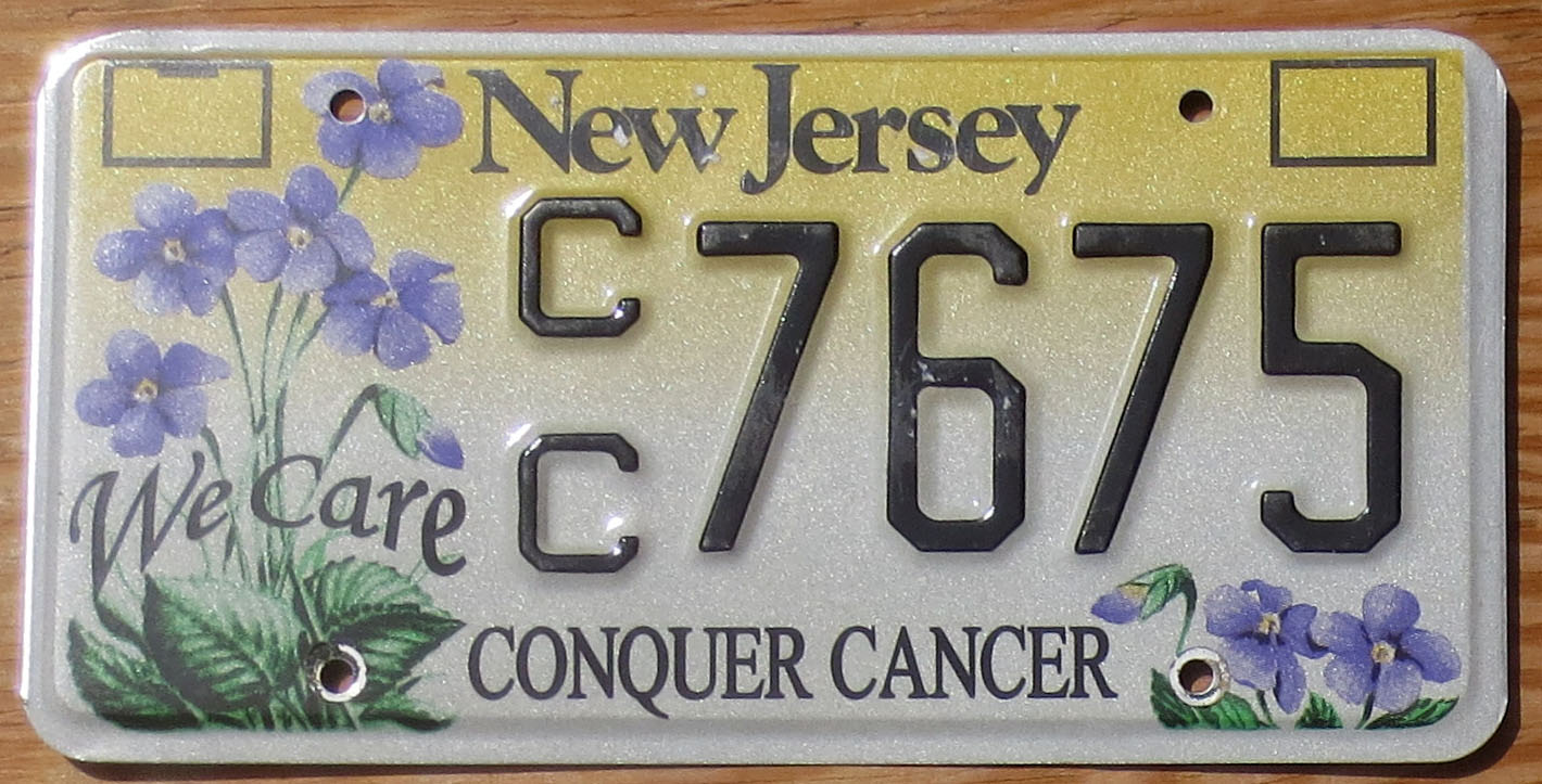 New Jersey - Conquer Cancer - vg