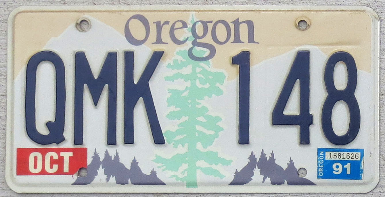 1991 Oregon vg