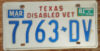 1981 Texas disabled veteran vg