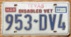 1994 Texas disabled veteran vg-