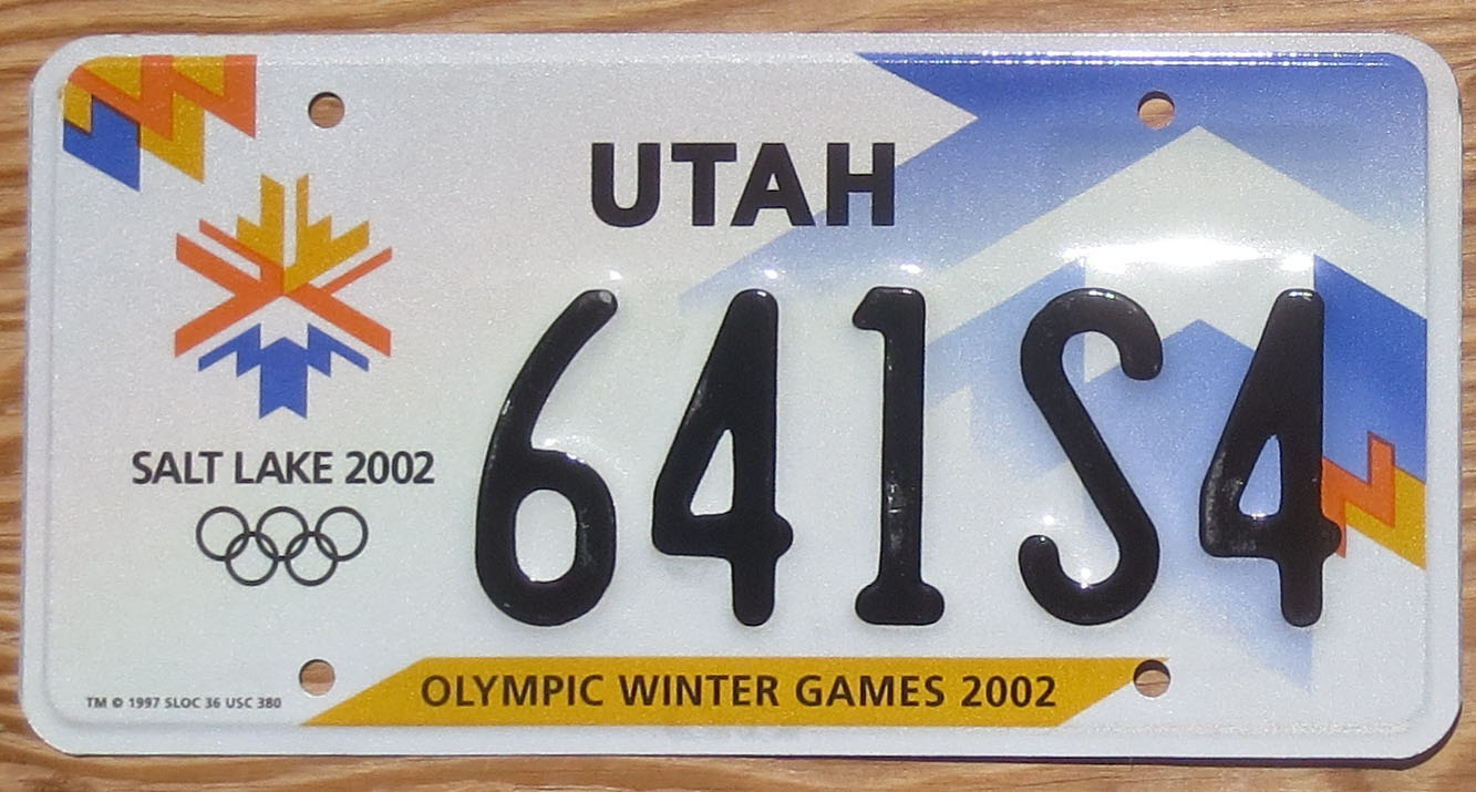 2002 base Utah Winter Olympics mint