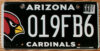 2011 Arizona Cardinals NFL Football vg-