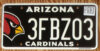 2013 Arizona Cardinals NFL Football vg-ex