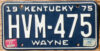 1976 Kentucky vg