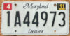 1991 Maryland dealer vg-
