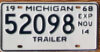 1968 Michigan trailer mint