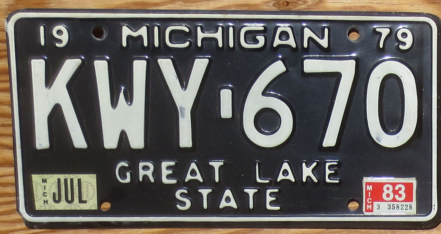 1983 Michigan vg-ex