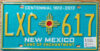 2012 New Mexico Centennial vg+