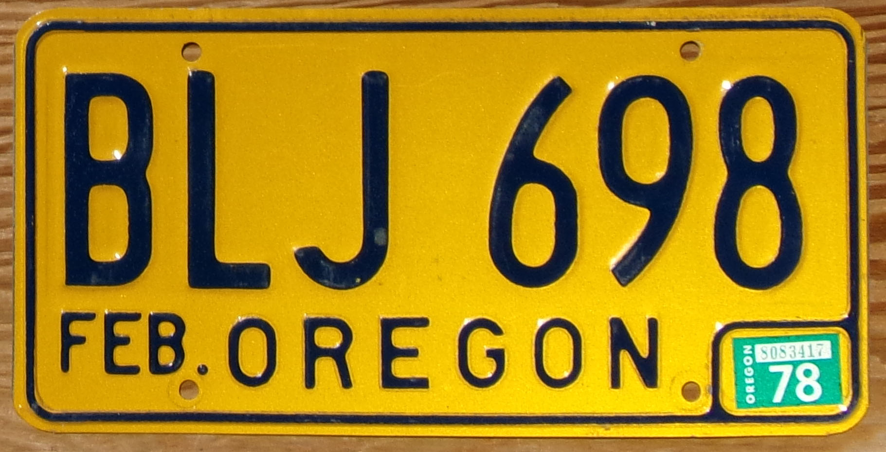 1978 Oregon vg+