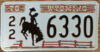 1978 Wyoming nearly mint