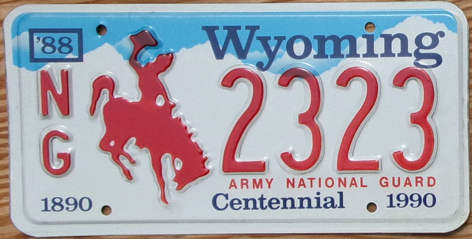 1988 Wyoming Army National Guard mint