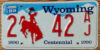 1989 Wyoming vg+