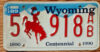 1989 Wyoming vg-