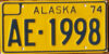 1974 Alaska mint