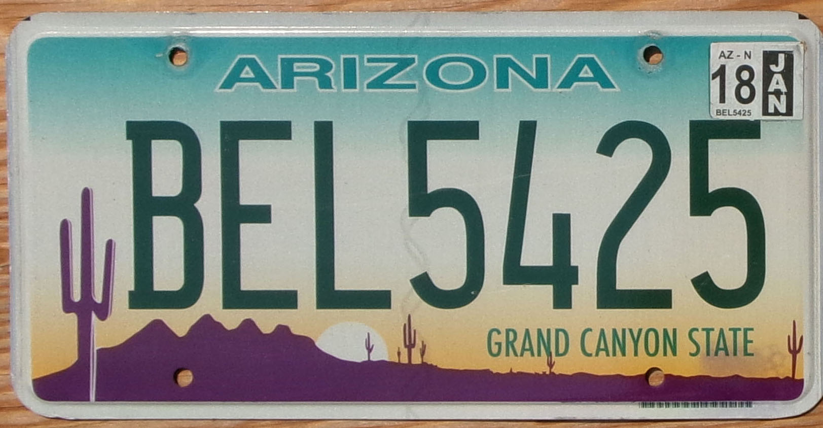 2018 Arizona vg-