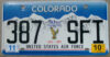 2010 Colorado 50th anniversary US Air Force vg-