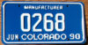 1990 Colorado Manufacturer mint