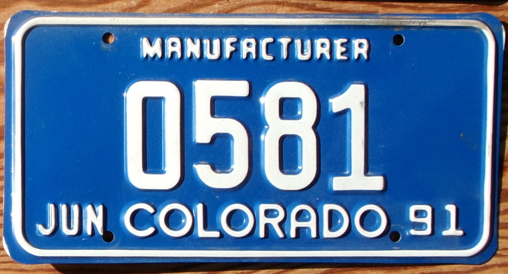 1991 Colorado Manufacturer vg