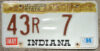 1984 Indiana #43R 7 vg-