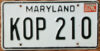 1986 Maryland vg+