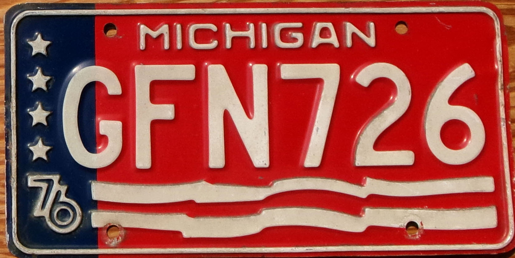 1976 Michigan vg