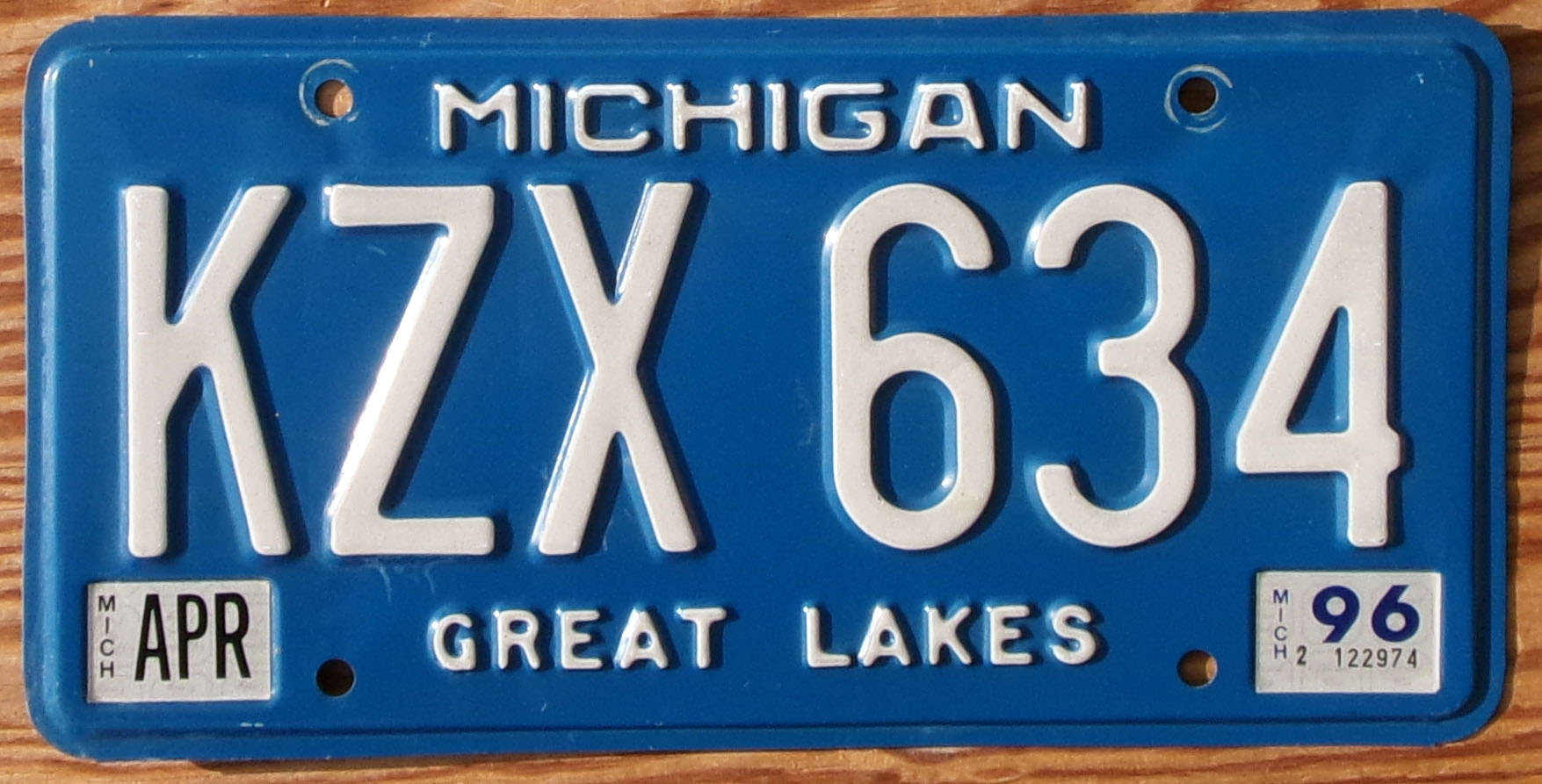 1996 Michigan vg-